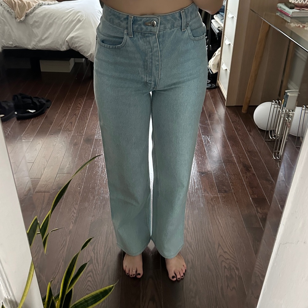 Eckhaus Latta Wide Leg Jeans